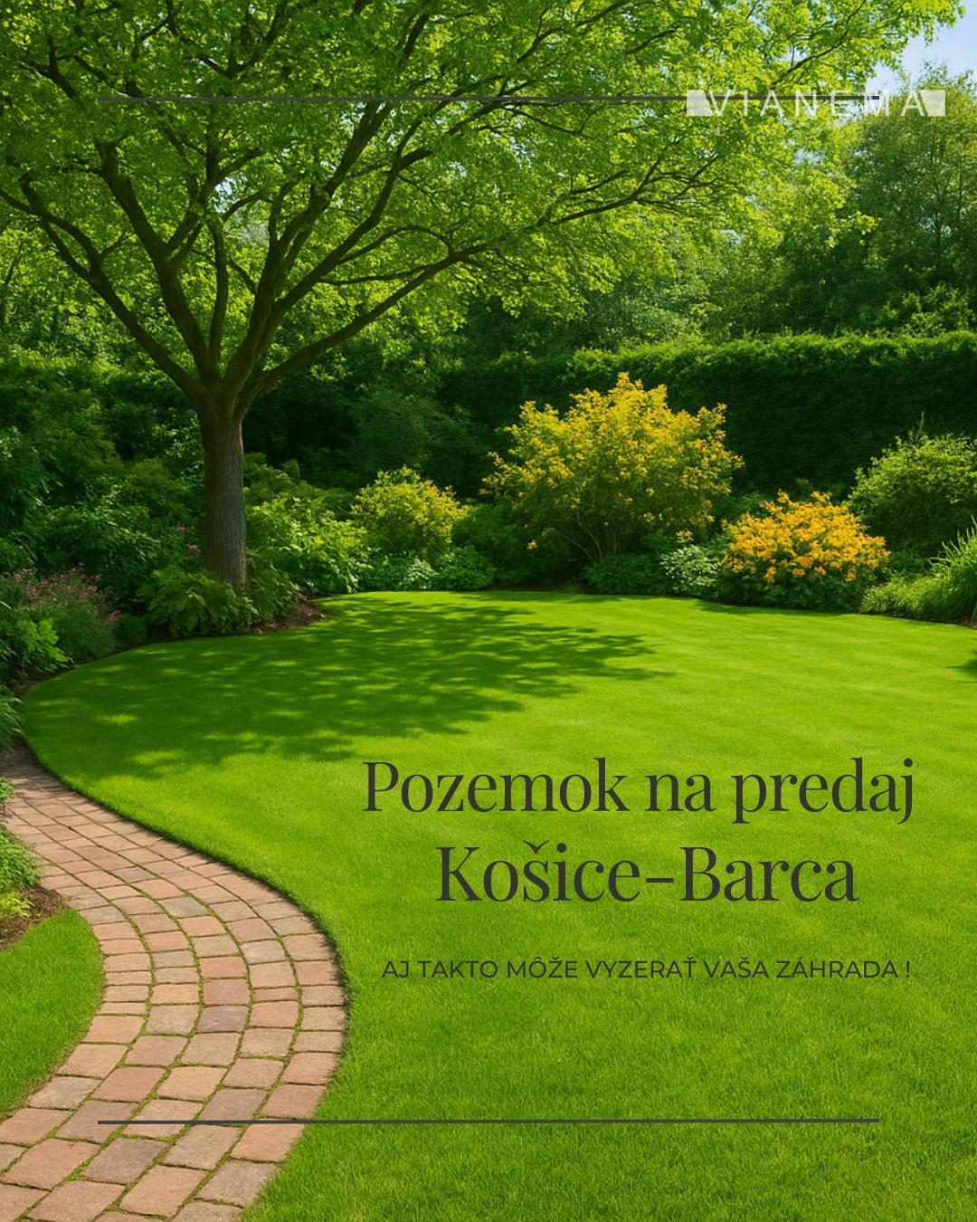 NA PREDAJ! Na predaj investičný pozemok Košice - Barca