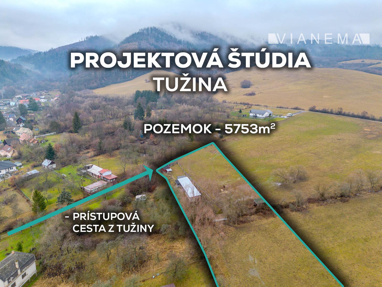 Na predaj stavebné pozemky od 462 m2, Tužina, Prievidza