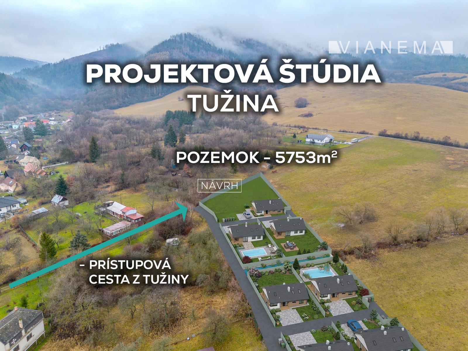 Na predaj stavebné pozemky od 462 m2, Tužina, Prievidza – fotka 2