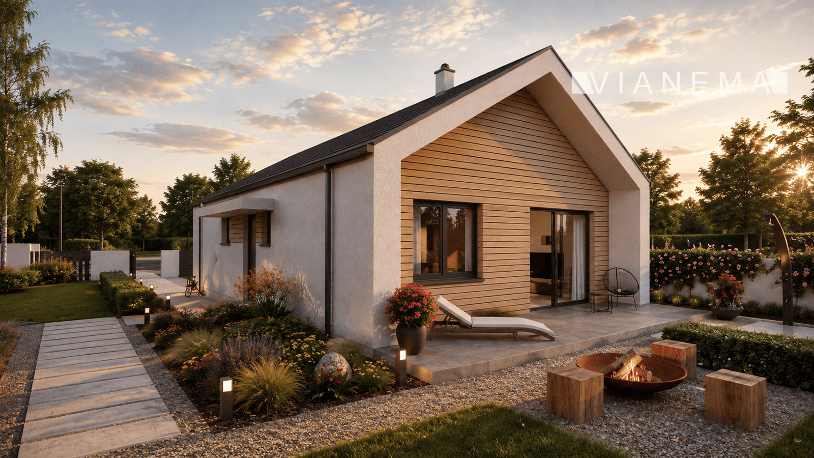 Na predaj 4 izbový rodinný dom 81m2 v projekte Medné House, LR – fotka 2