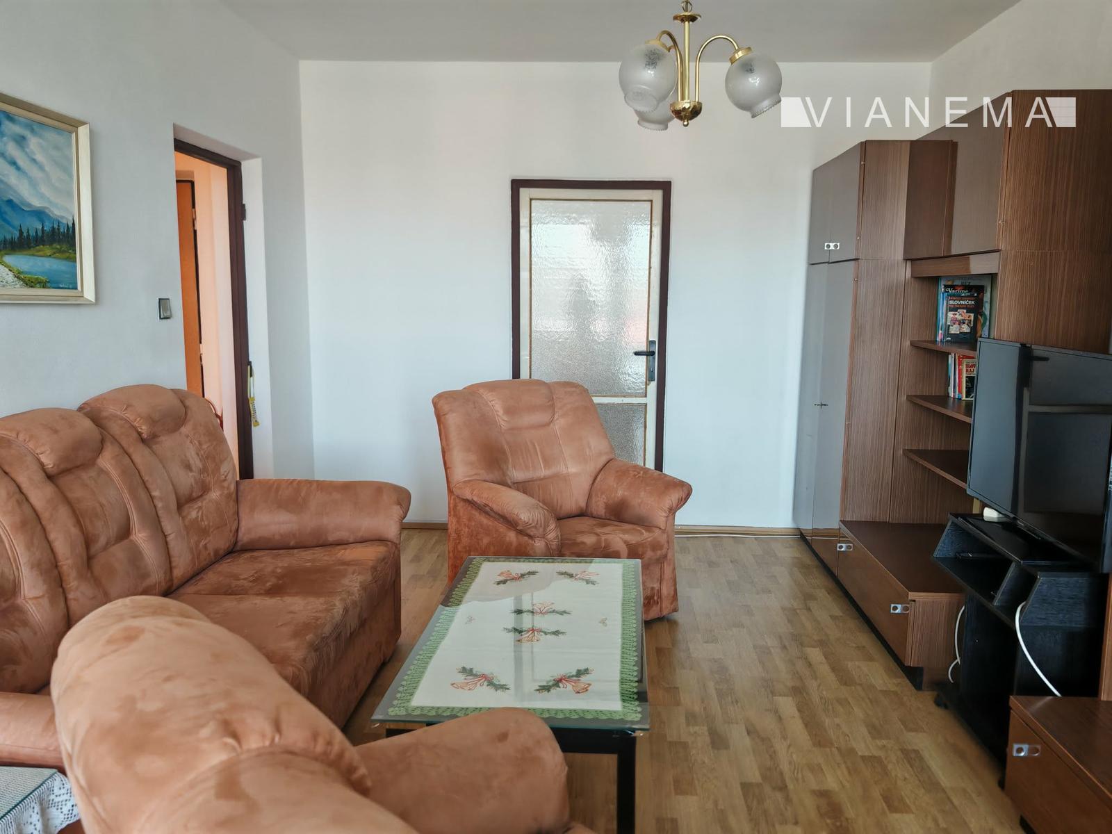 Na prenájom 2i byt s balkónom, zariadený, Žilina-Hliny, 65m2