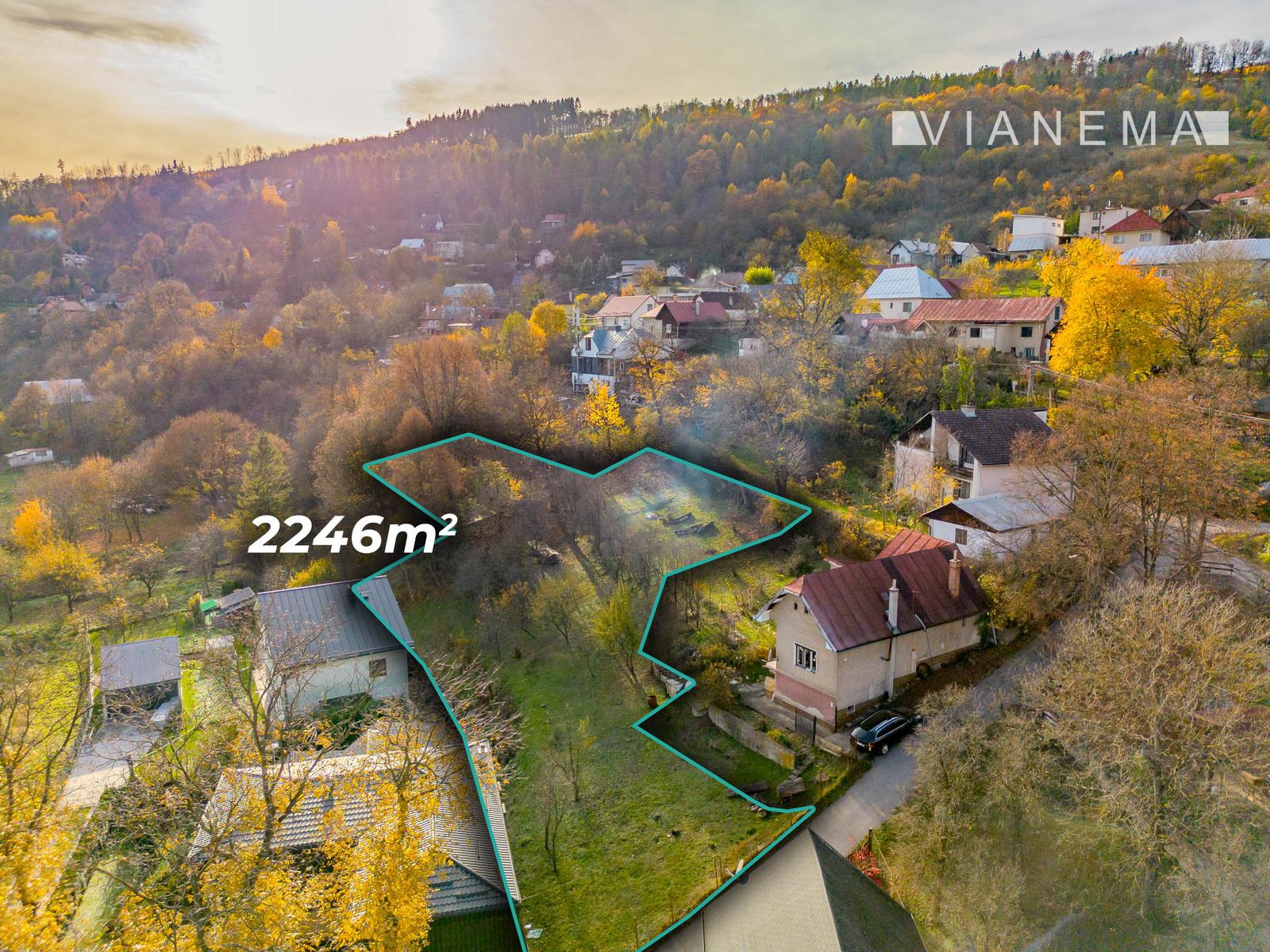 Na predaj veľký investičný pozemok Žilina - Vranie 2246 m2