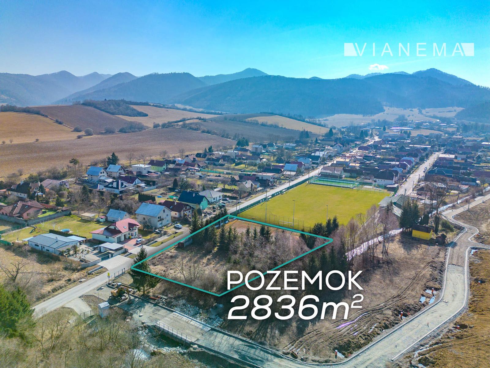 Na predaj stavebný pozemok Turčianska Štiavnička - Martin