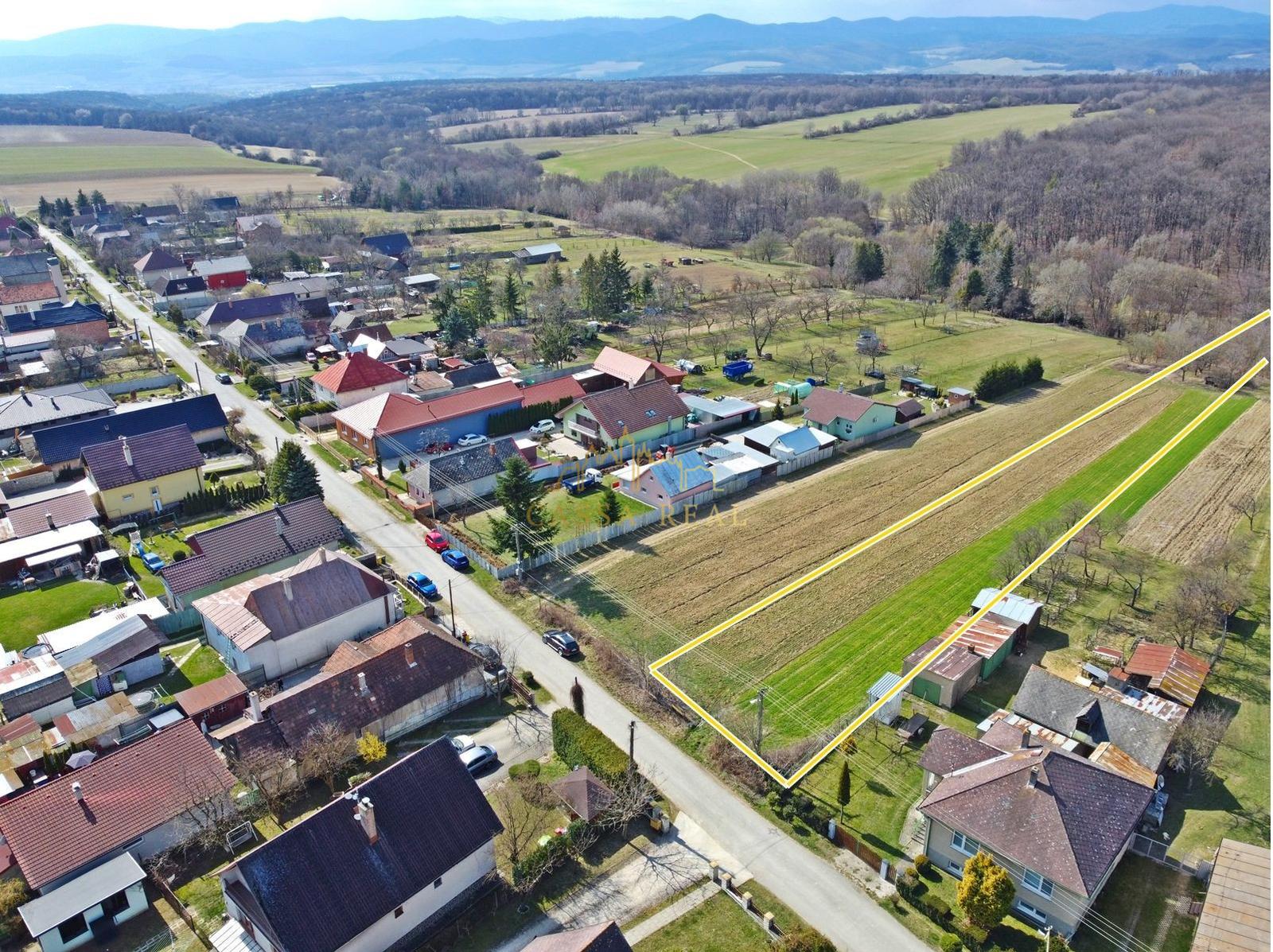 Stavebný pozemok 3513m2, Mirkovce – osada Niereše, okres Prešov