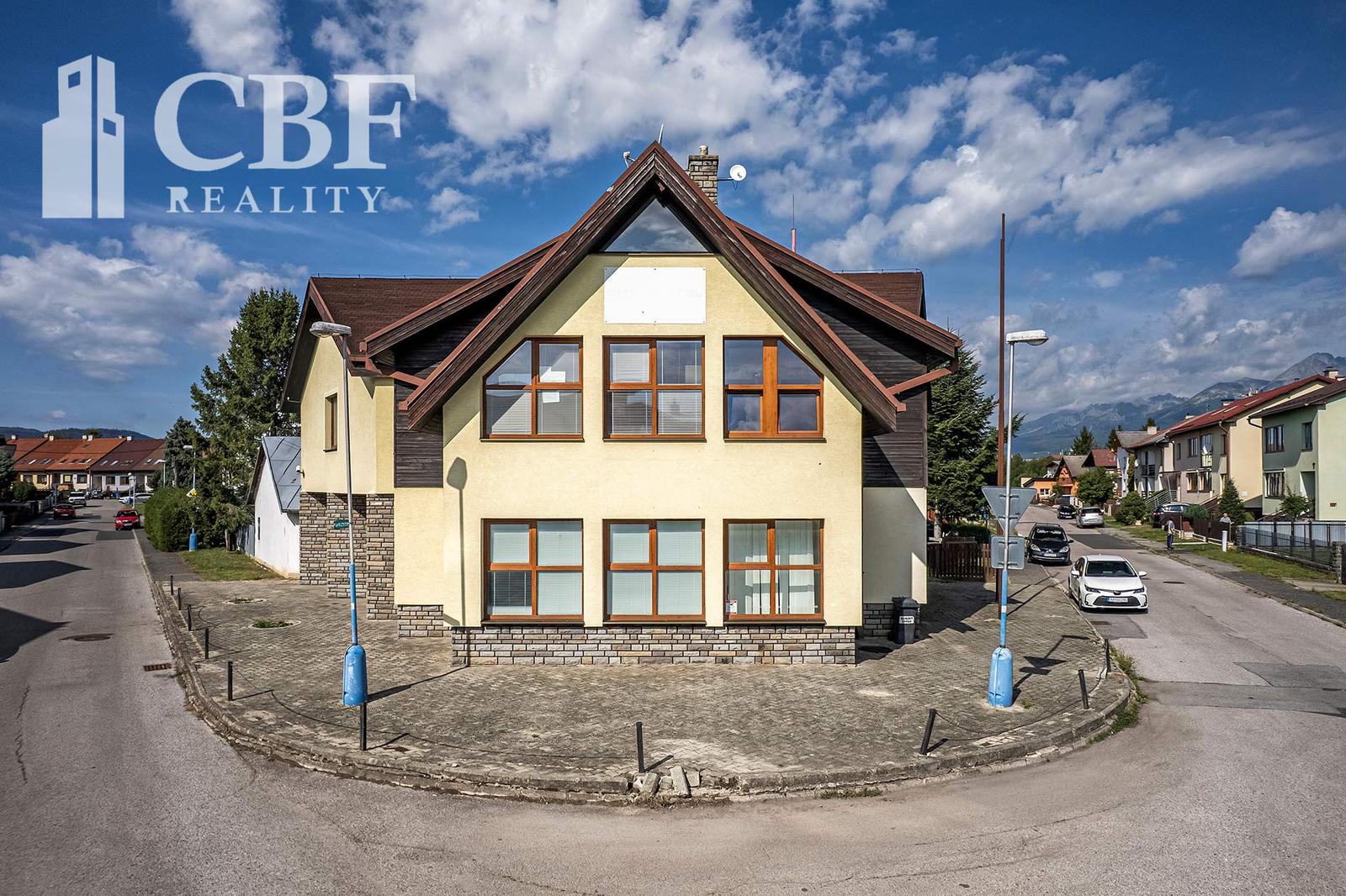 Reprezentatívna administratívna budova na predaj–Poprad Veľká