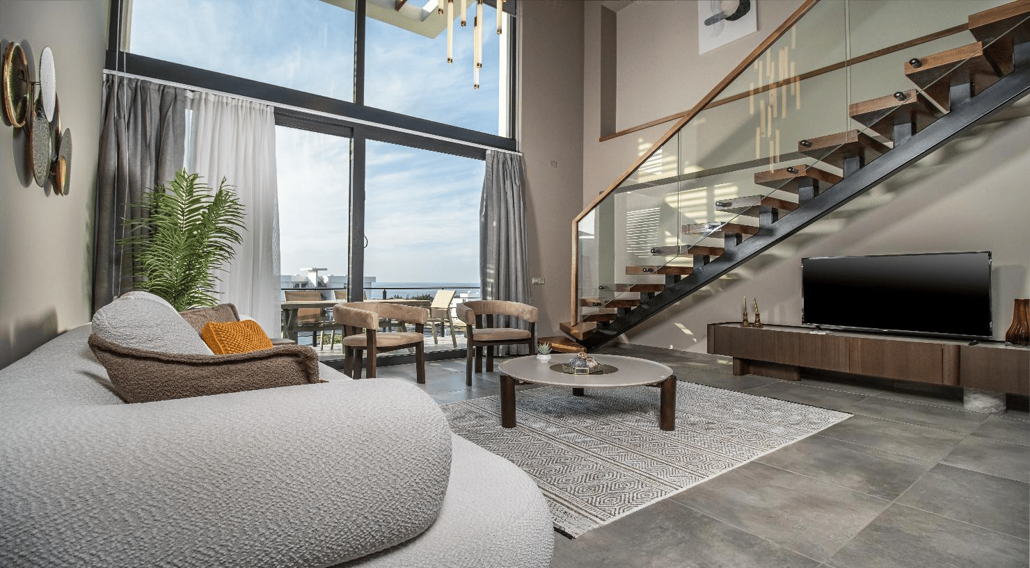 Na predaj 2+1 Loft Penthouse rezort TWILIGHT,Severný Cyprus