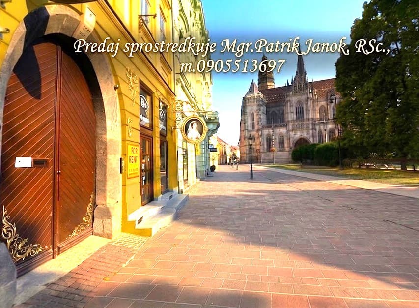 REZERVOVANÉ! Krásny 1-izbový byt Hlavná ulica Košice