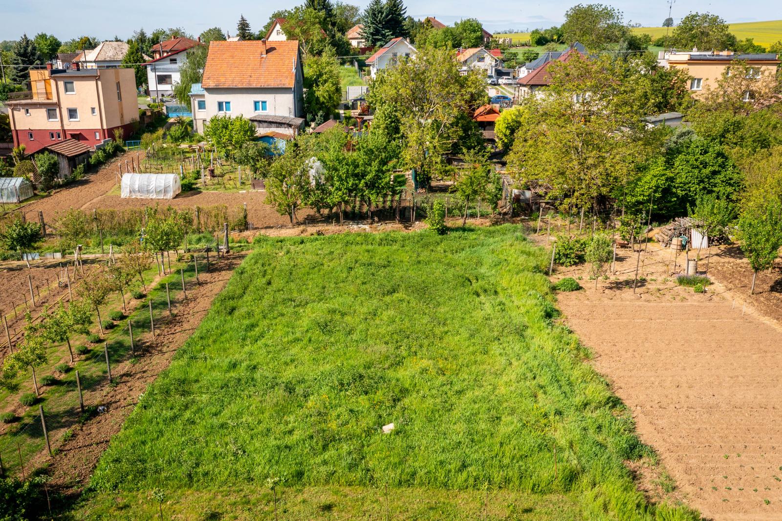 Stavebný pozemok 802 m² Trávnica, 3 km od Podhájskej – fotka 2