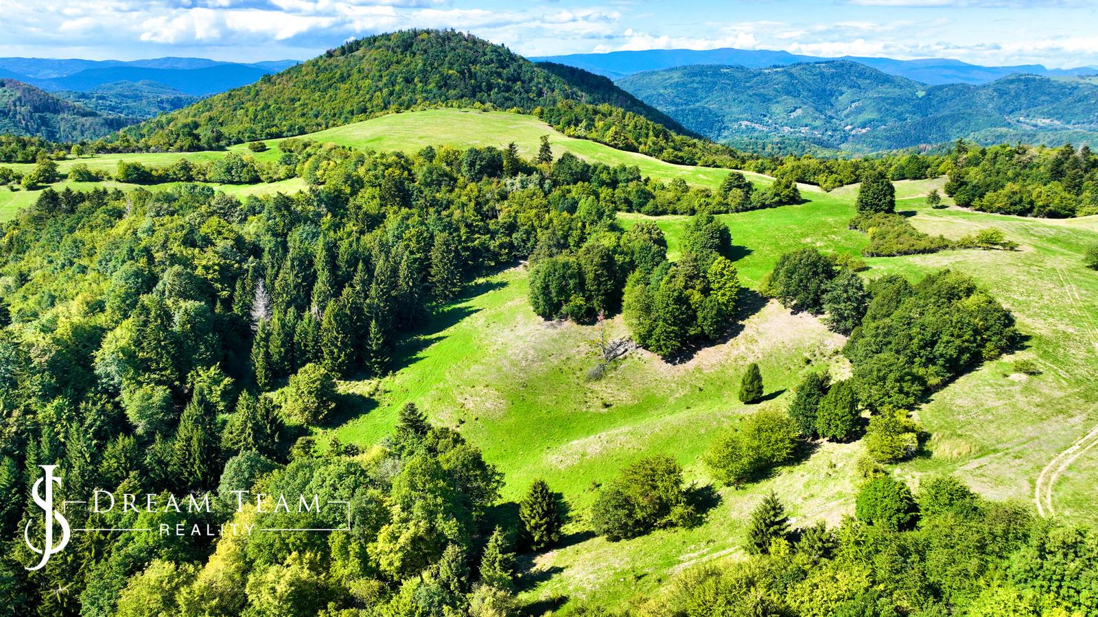 Slnečný 3ha pozemok Richňava / Štiavnické Bane – fotka 2