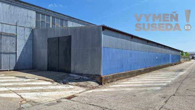 ESTATE INVEST - Skladové priestory na prenájom 400 m2, BA III / Žabí Majer