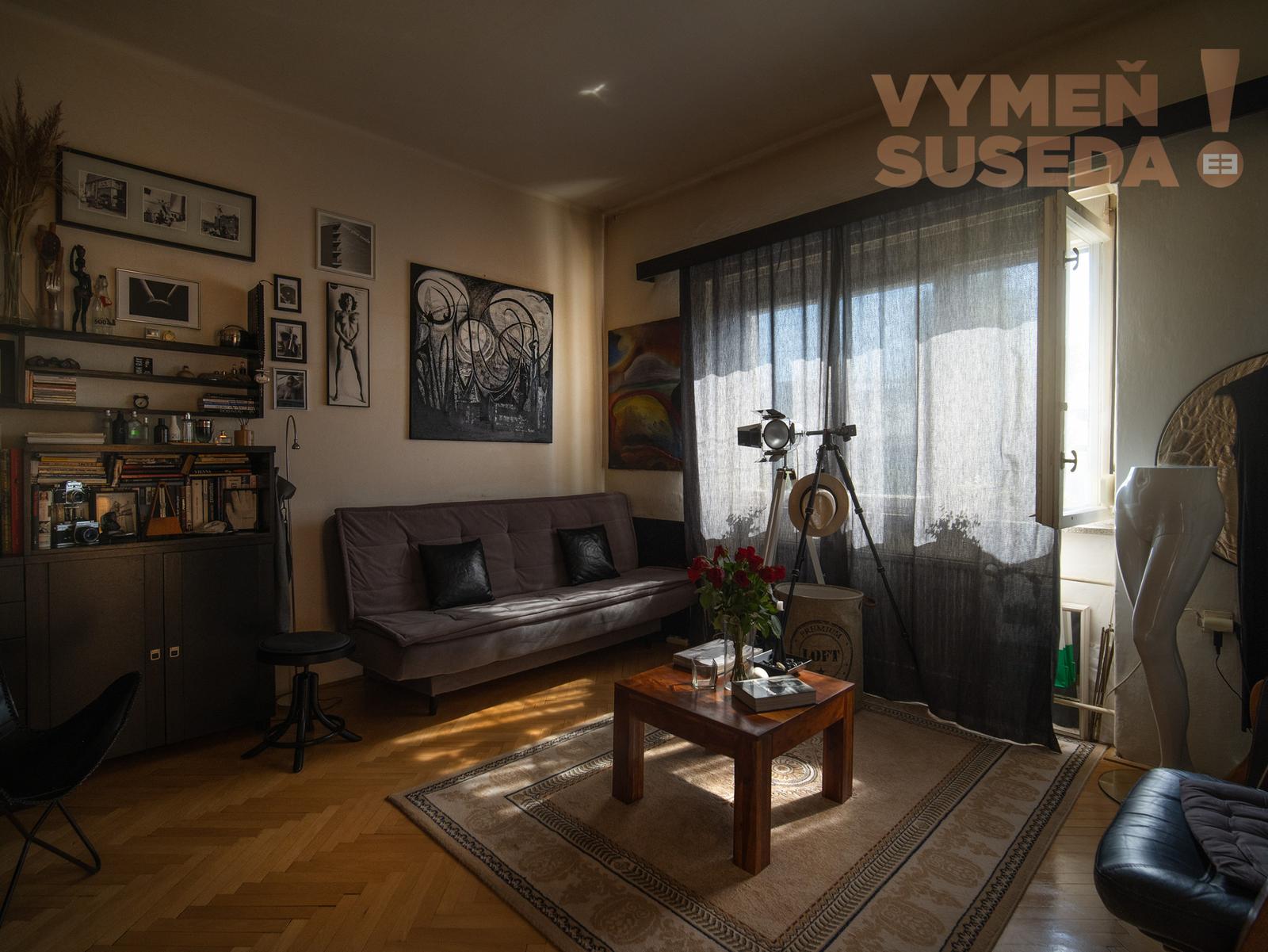 VYMEŇ SUSEDA! - Výnimočný 1 izb. TEHLOVÝ byt, 38.87 m2, Vysoké stropy, orientovaný do tichého dvora, Vajnorská ul., BA III – Nové Mesto. – fotka 2