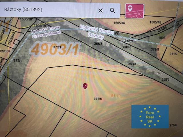 Predáme v Liptovskom Mikuláši - Ráztoky ( vodná nádrž Liptovská Mara ), pozemky  o celkovej výmere 40.094 m2, osobné vlastníctvo – fotka 2