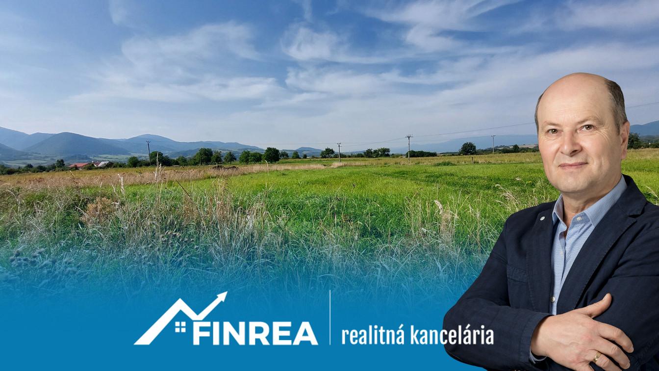 FINREA│ Pozemok 1000m2  Vrútky
