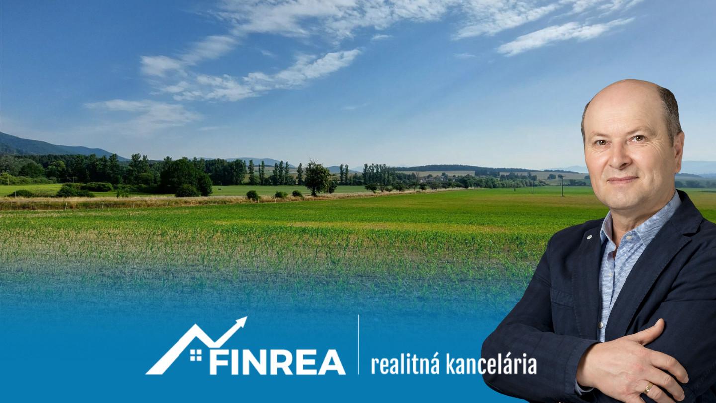 FINREA│Pozemok o výmere 1500 m2 v malebnej obci Abramová s dostupnosťou niekoľkých miest