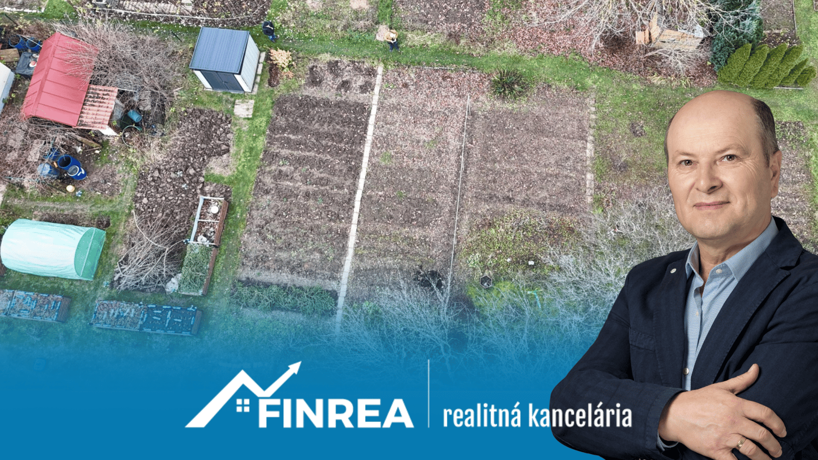 FINREA│Záhrada s chatkou v Martine, 196m2