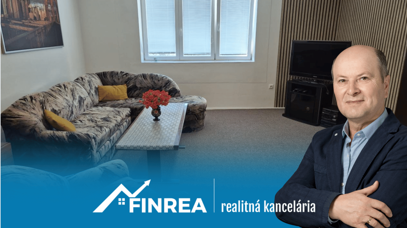 FINREA│Prenájom 2-izbového bytu s parkovacím miestom, Martin centrum, 85m2