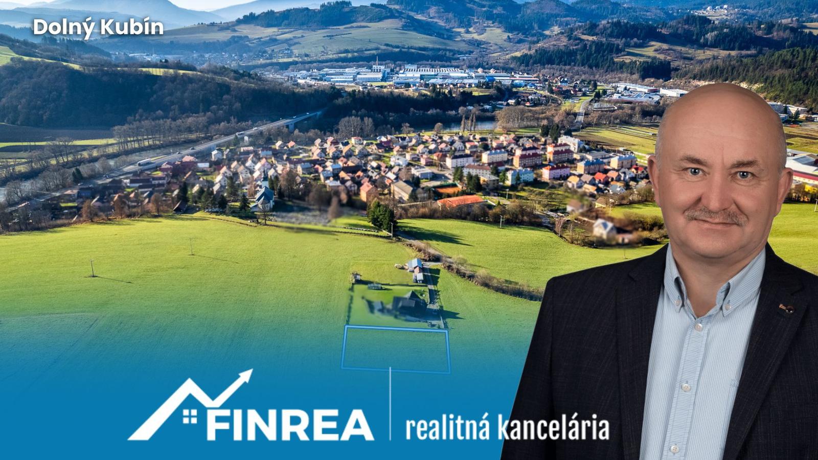 FINREA│Slnečný pozemok  Dolný Kubín - Kňažia