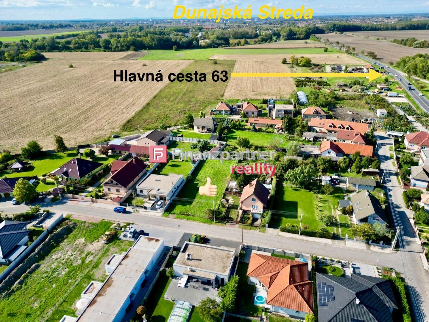 Na predaj stavebný pozemok 883 m2 v obci Dolný Bar