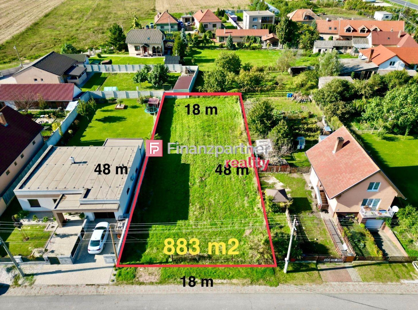 Na predaj stavebný pozemok 883 m2 v obci Dolný Bar – fotka 2