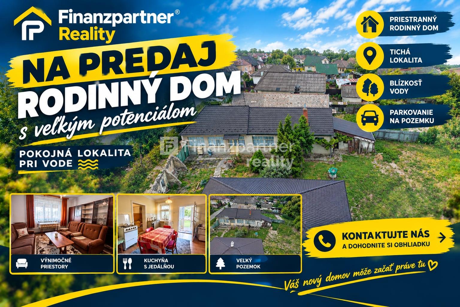 Starší rodinný dom s jedinečnou záhradou pri vode