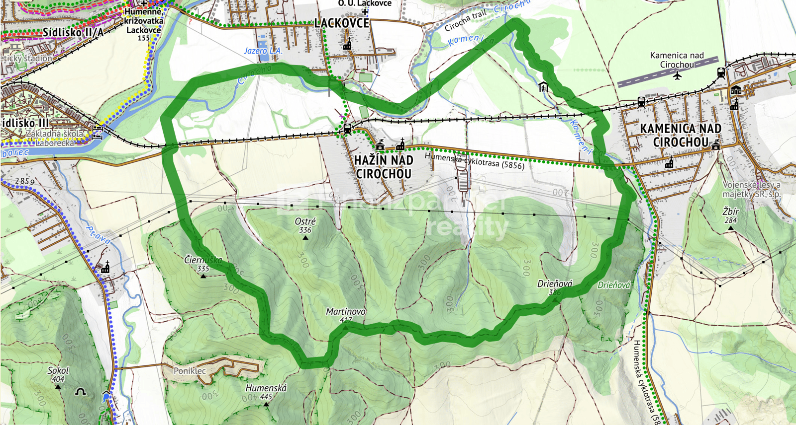 Stavebný pozemok Hažín n./C.