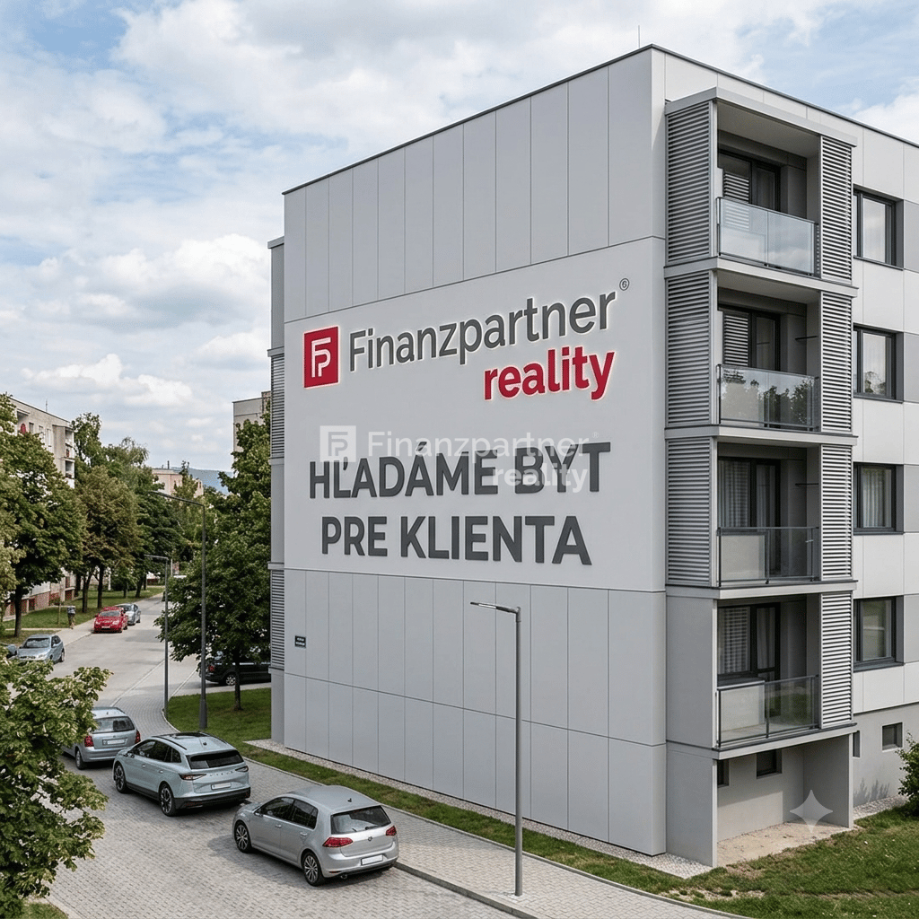 Hľadáme pre konkrétneho klienta dvojizbový byt v Trebišove