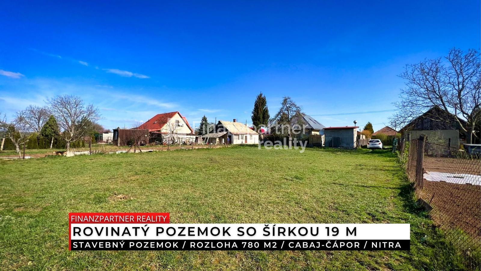 Stavebný pozemok 780 m², Cabaj-Čápor, Nitra – fotka 2