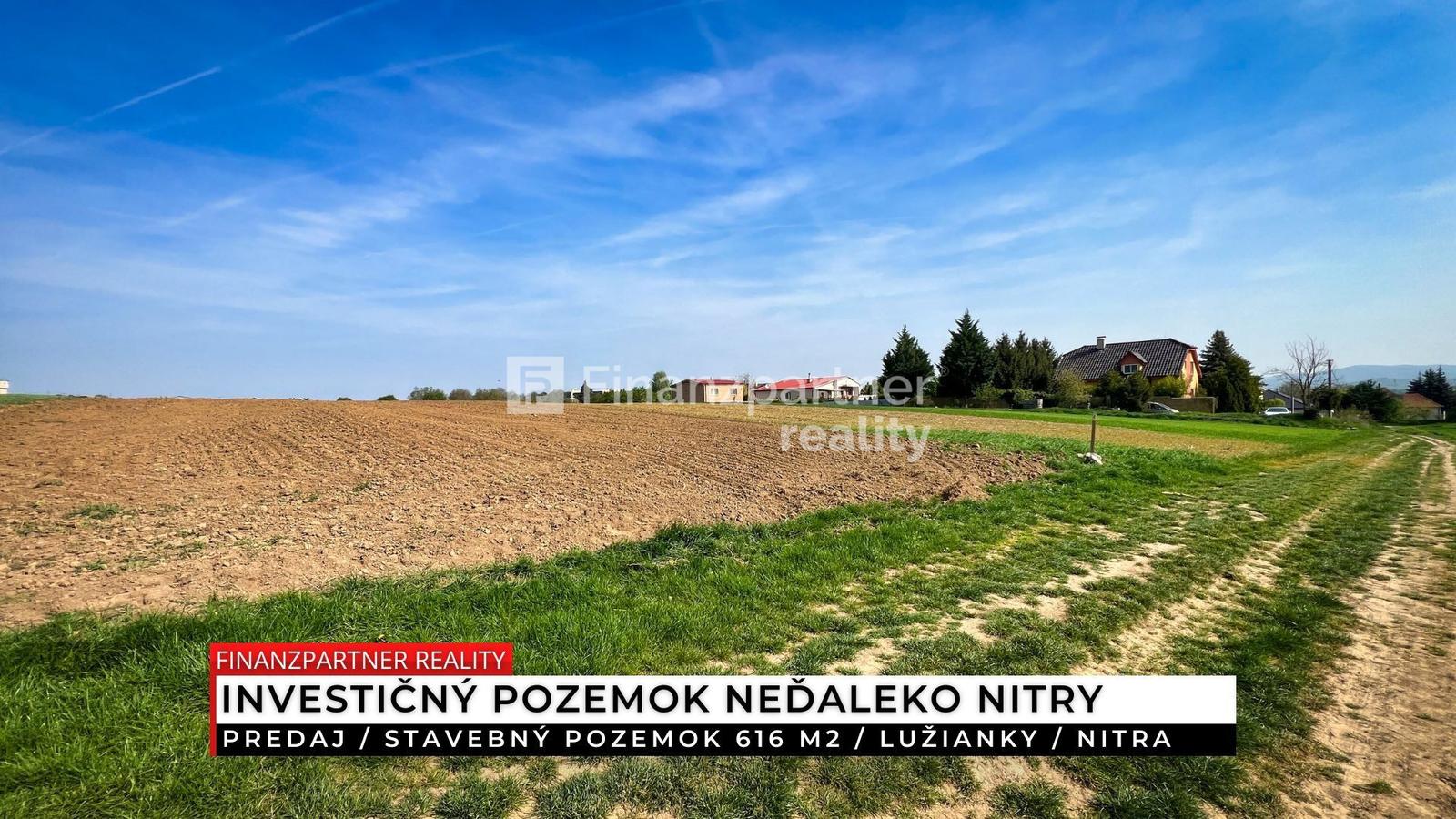 Stavebný pozemok 616 m², Lužianky, Nitra – fotka 2