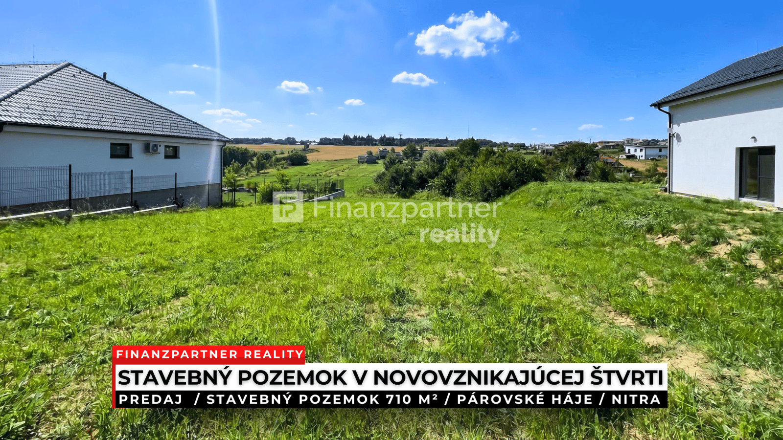 Stavebný pozemok 710 m², Párovské Háje, Nitra