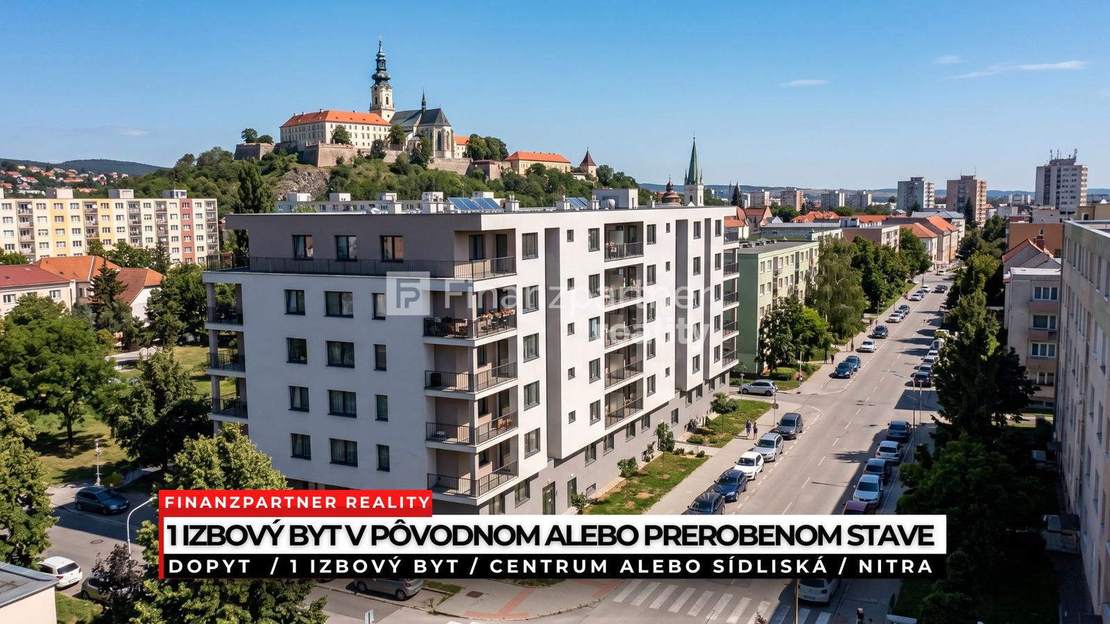 Dopyt - 1 izbový byt, Nitra
