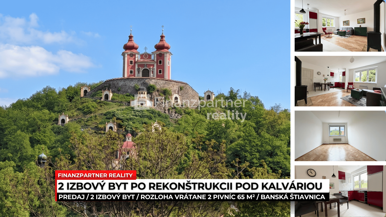 REZERVOVANÝ 2 izbový byt pod Kalváriou, Banská Štiavnica