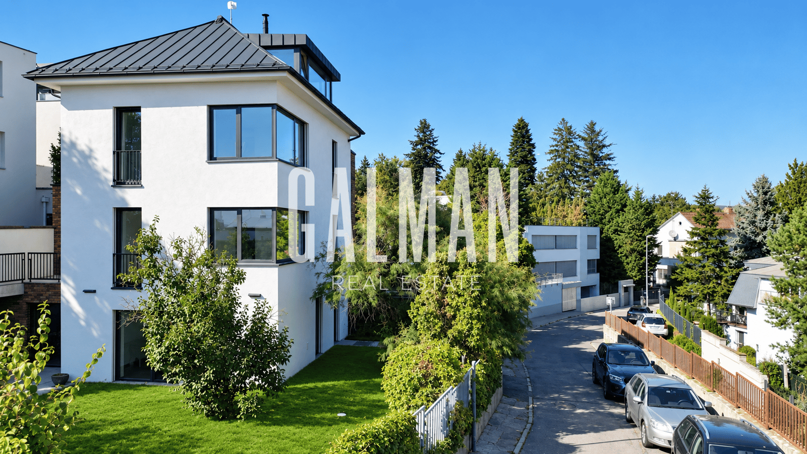 Novostavba 5 izbovej rodinnej vily s výhľadom na hrad a Dunaj