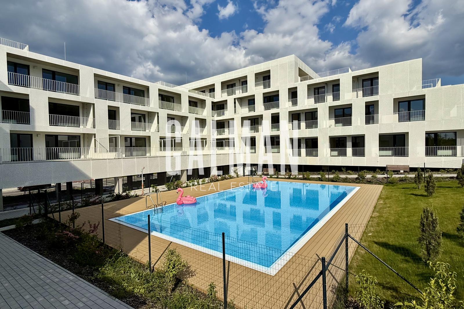 Novostavba 1,5i byt s veľkým exteriérom a BAZÉNOM, , BA IV. Dúbravka, Agátova ul., 42,06 m2