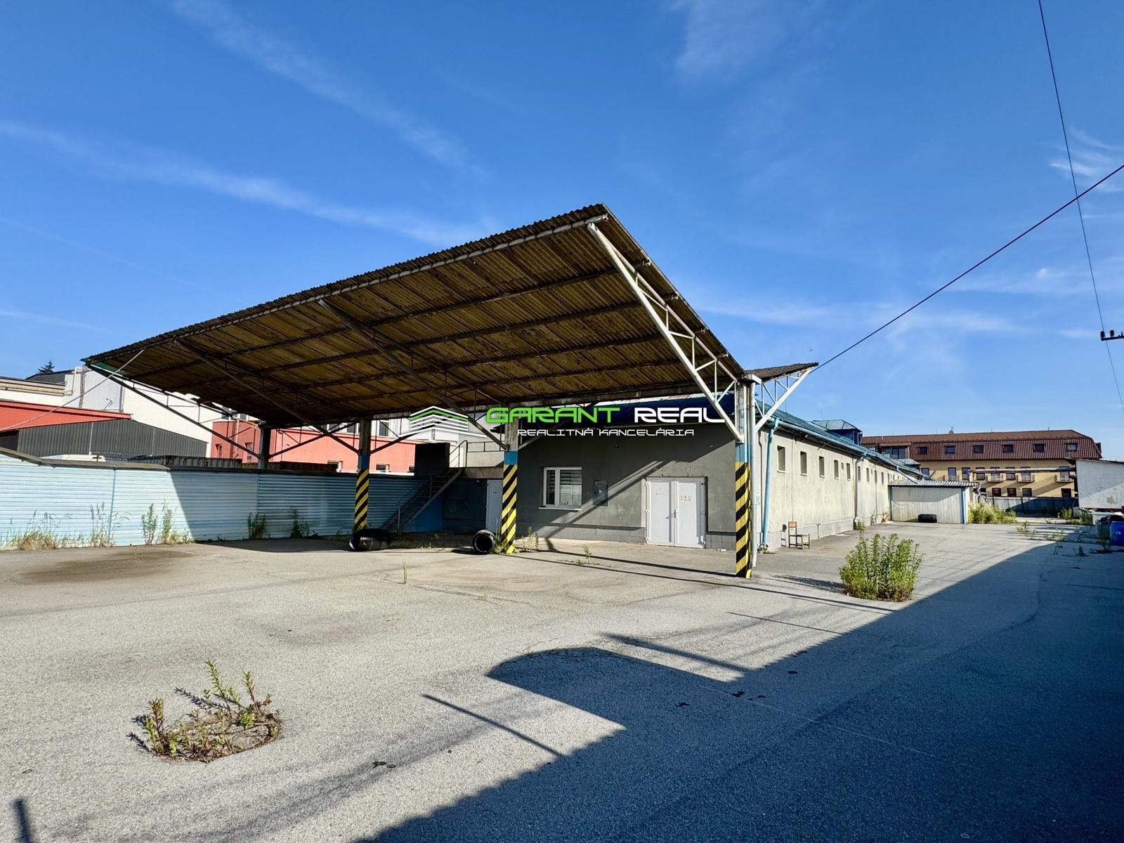 GARANT REAL - predaj výrobno-skladovací areál 1581 m2, na pozemku 3578 m2, Prešov, Radlinského ulica