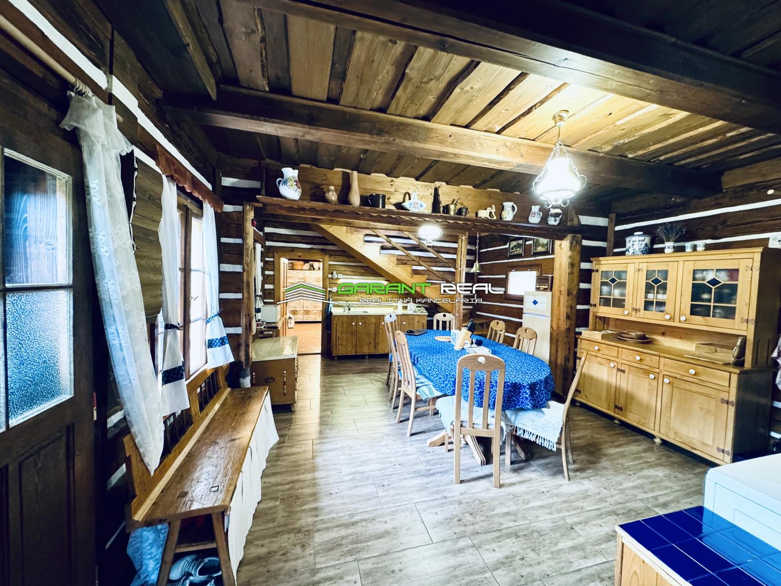 GARANT REAL - predaj chalupa, drevenica,134 m2 úžitková plocha, na pozemku 446 m2, Liptovský Mikuláš,,Važec, ul. Vyšná – fotka 2