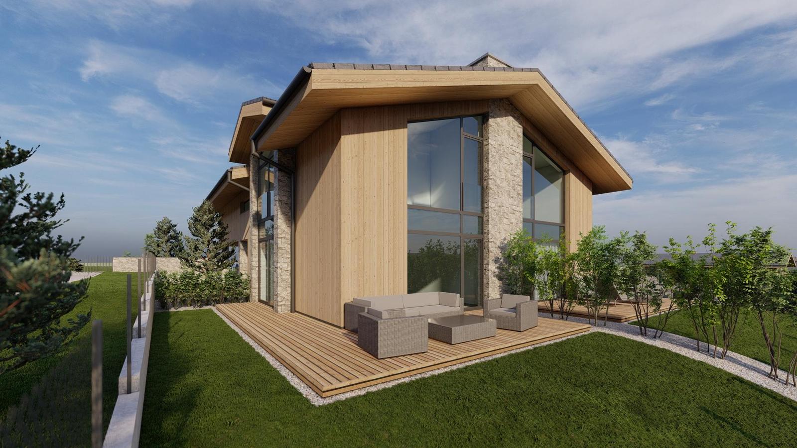 Štýlový 4 izbový Chalet Grandview C“,Vysoké Tatry, St Lesná
