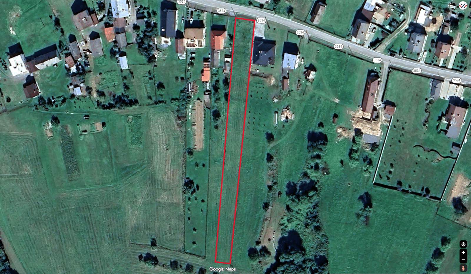 Slnečný pozemok 2 300 m² s vlastnou studňou – ideálny na rekreáciu, chatku či pestovanie vo VAĽKOVCIACH. – fotka 2