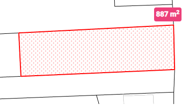 STAVEBNÝ POZEMOK 900 m²– ul. KUDLOVSKÁ ULICA  v  HUMENNOM – fotka 2