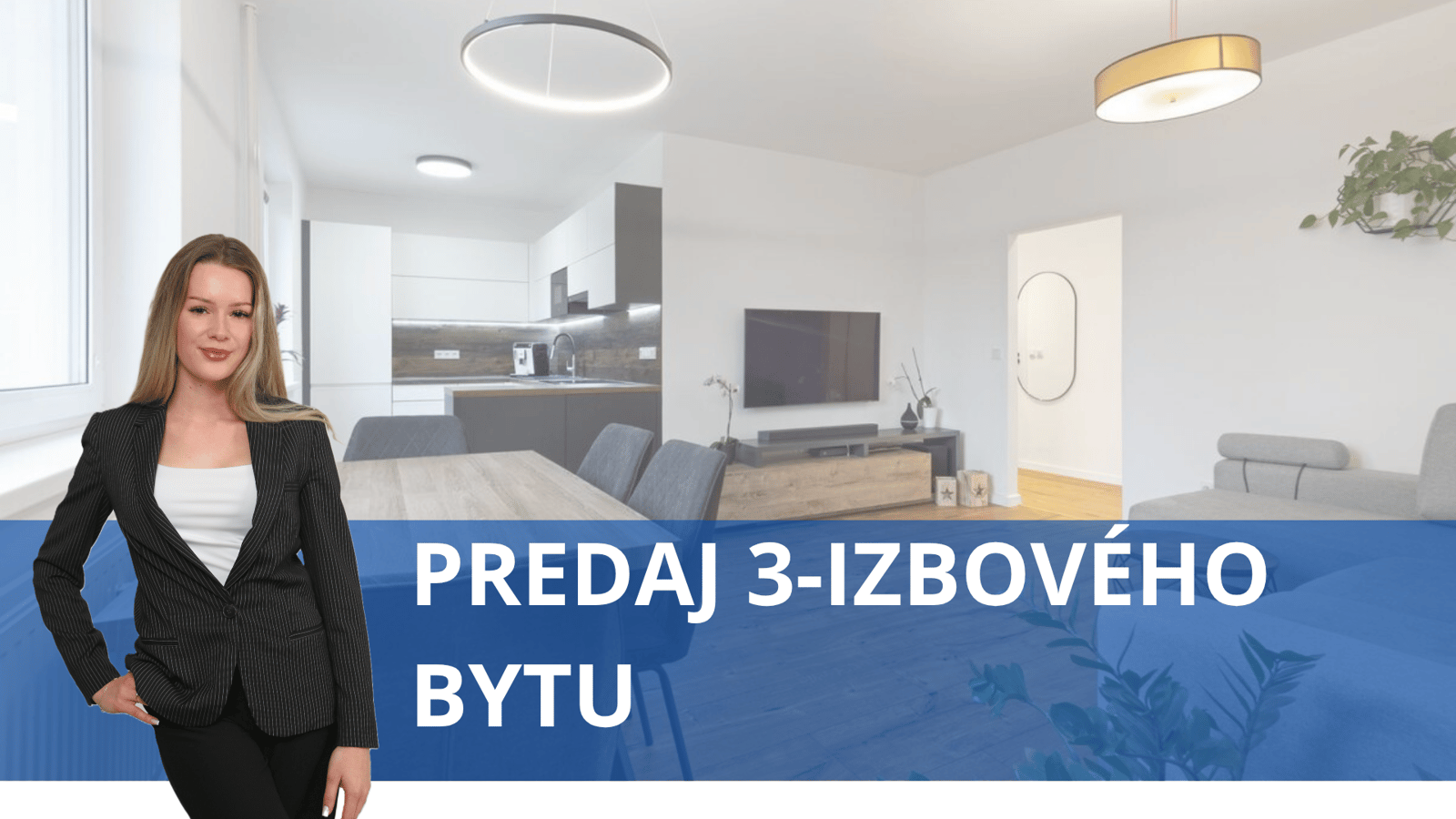 Hľadám na predaj 3-izbový byt