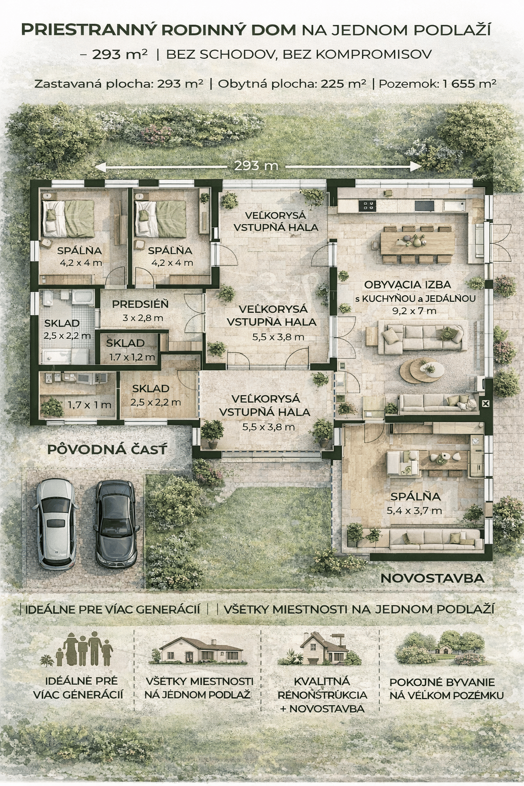 Výnimočný rodinný dom Golianovo na predaj - novostavba