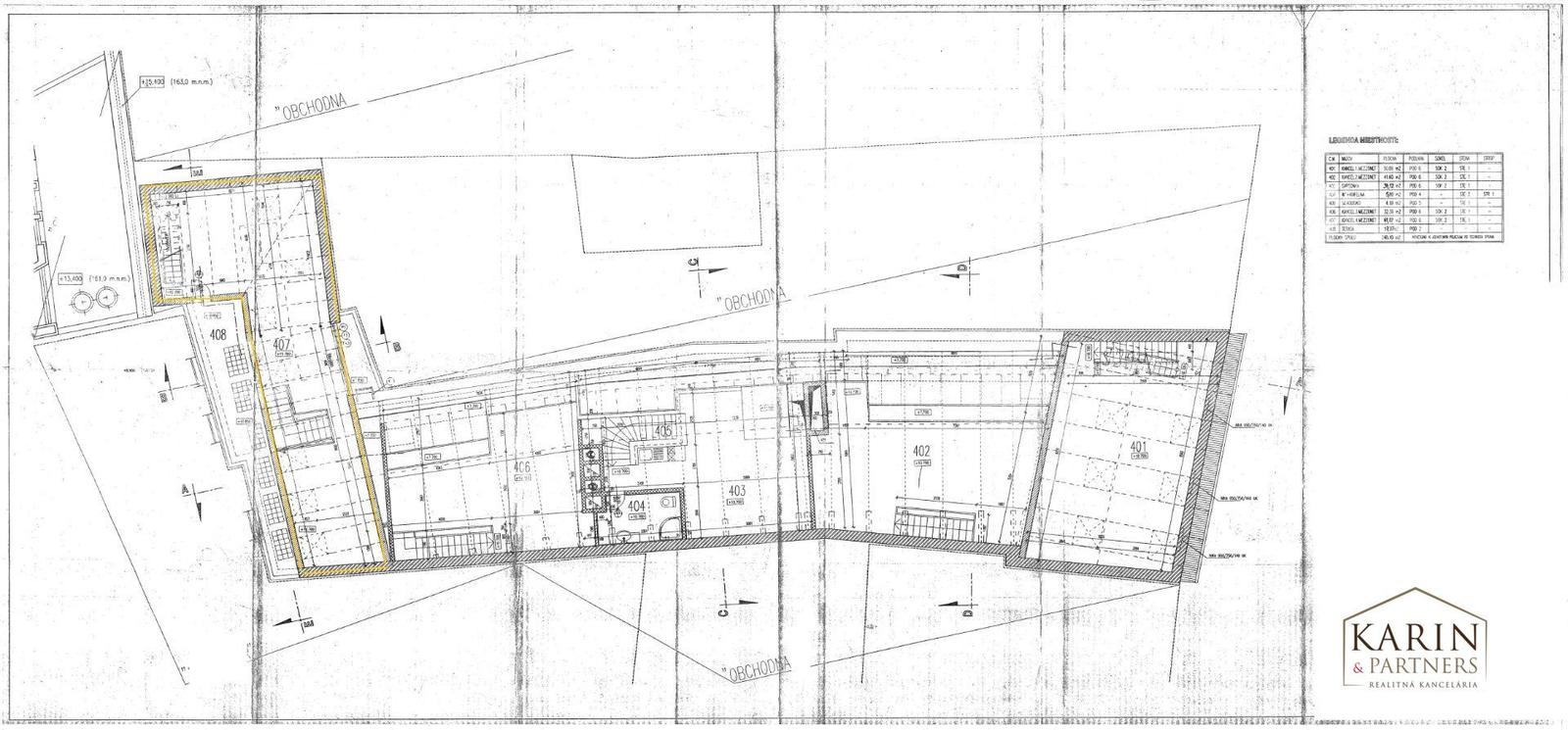 Prenájom – nebytové priestory - kancelárie 177m2 a 58m2 v historickej budove na Obchodnej ul. - Staré mesto– TOP PONUKA!