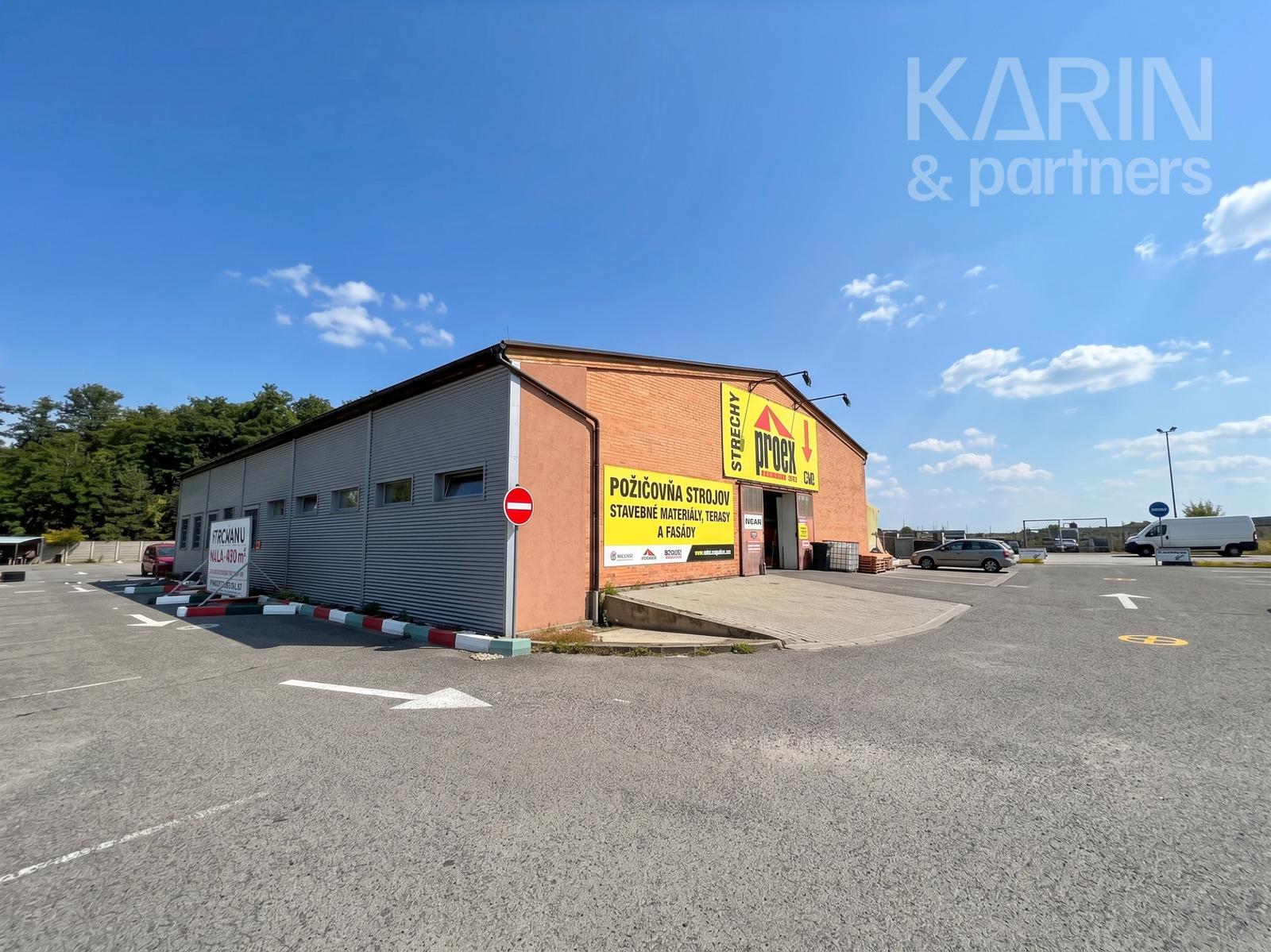 PRENÁJOM: OBCHODNO-SKLADOVÁ HALA 600 M², HODONÍN