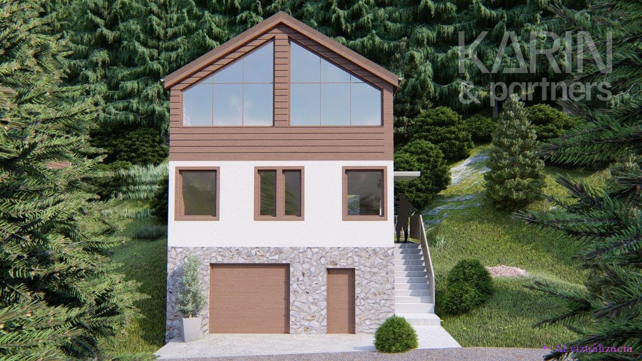 Luxusná 4 izbová rekreačná chata s garážou, Nízke Tatry - Jarabá