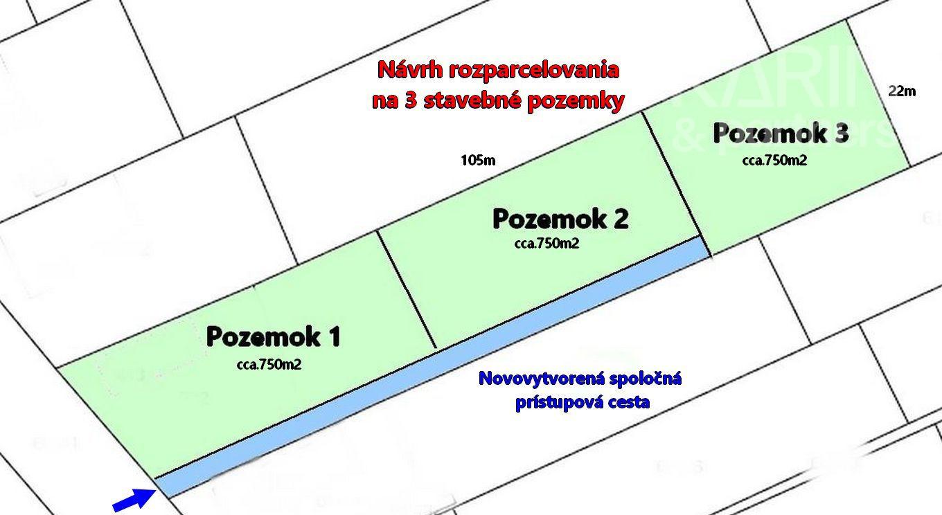 Stavebný pozemok Bešeňov