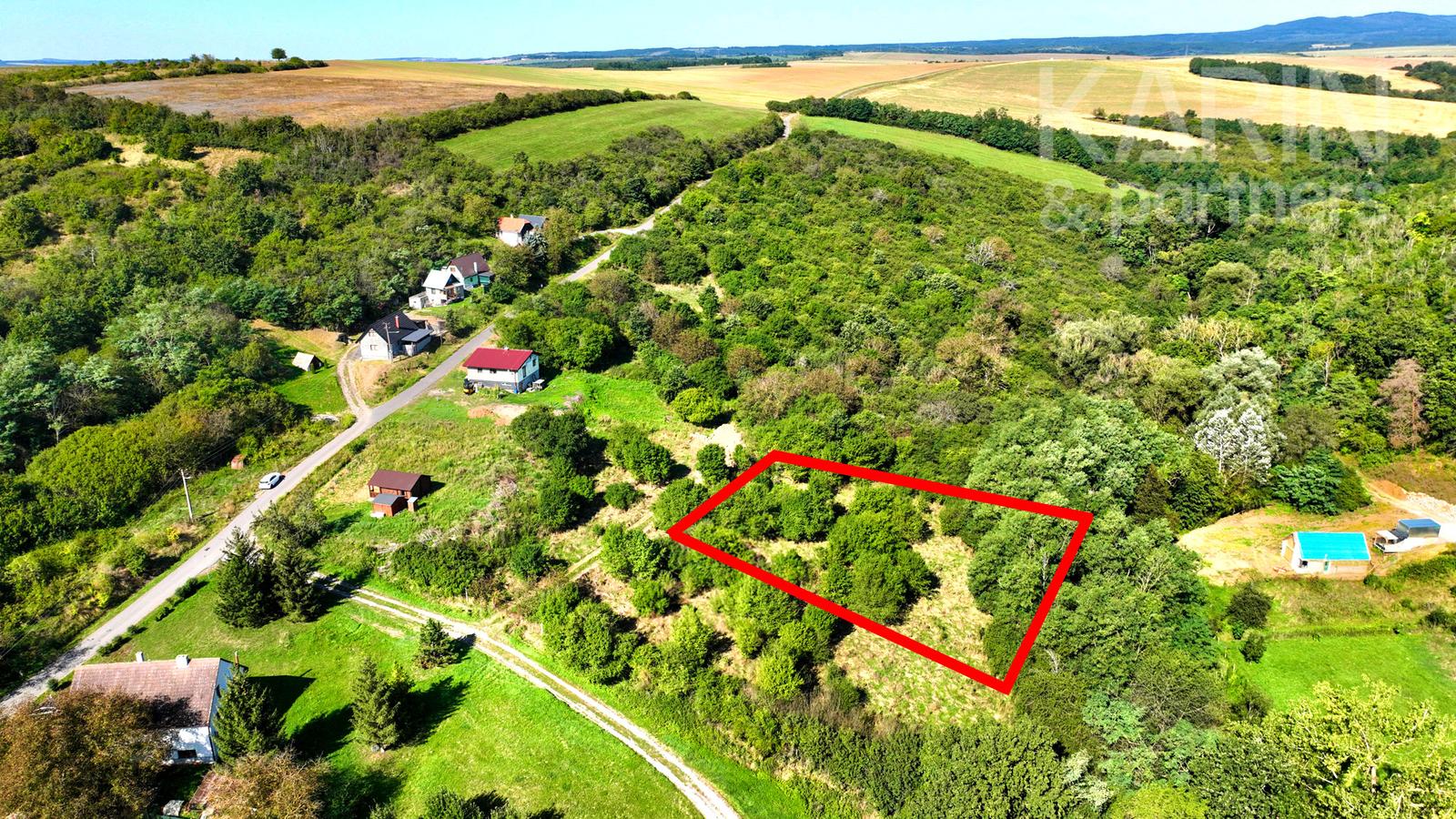 Stavebný pozemok 2060 m2 blízko kúpeľného mesta Dudince