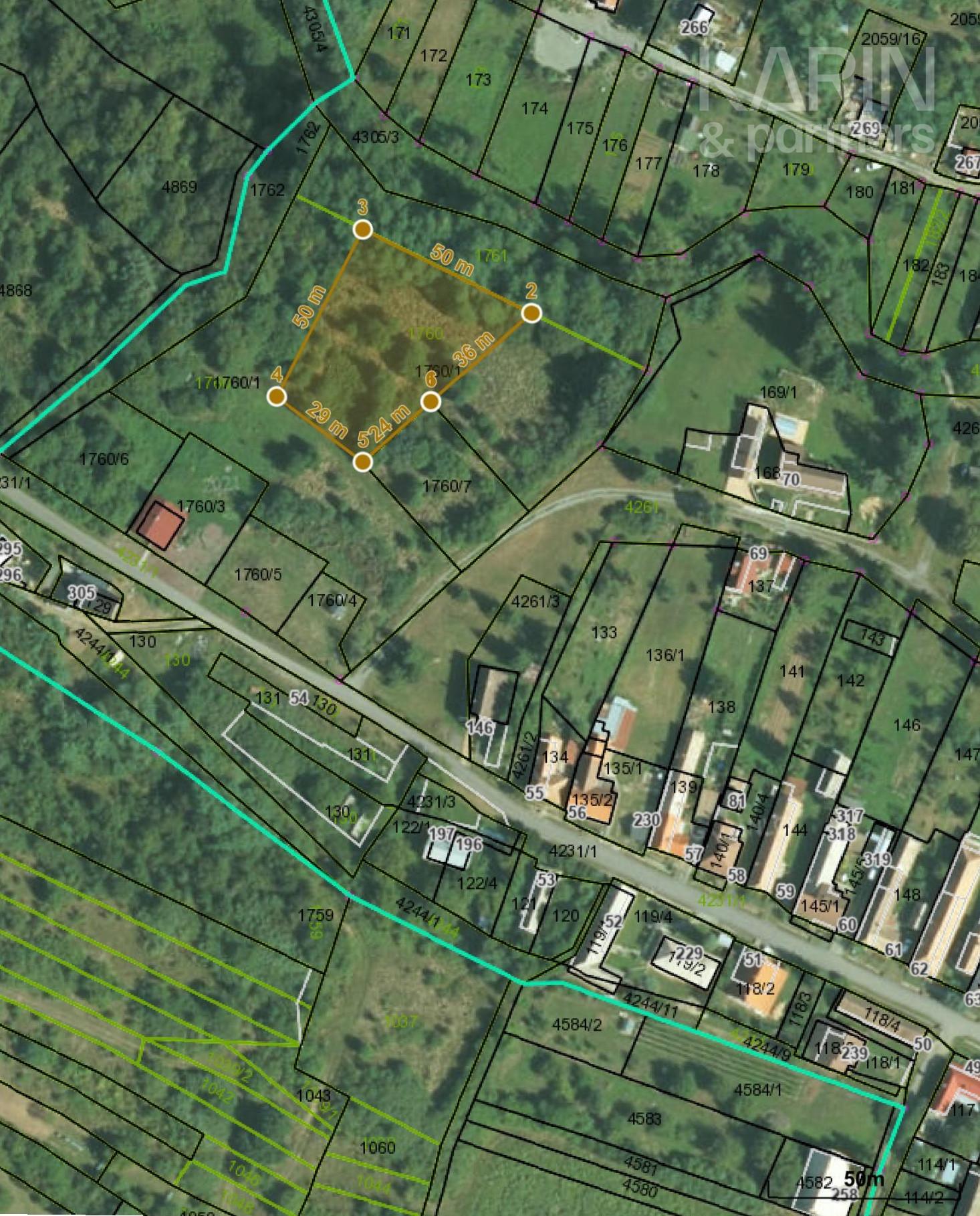 Stavebný pozemok 2060 m2 blízko kúpeľného mesta Dudince – fotka 2