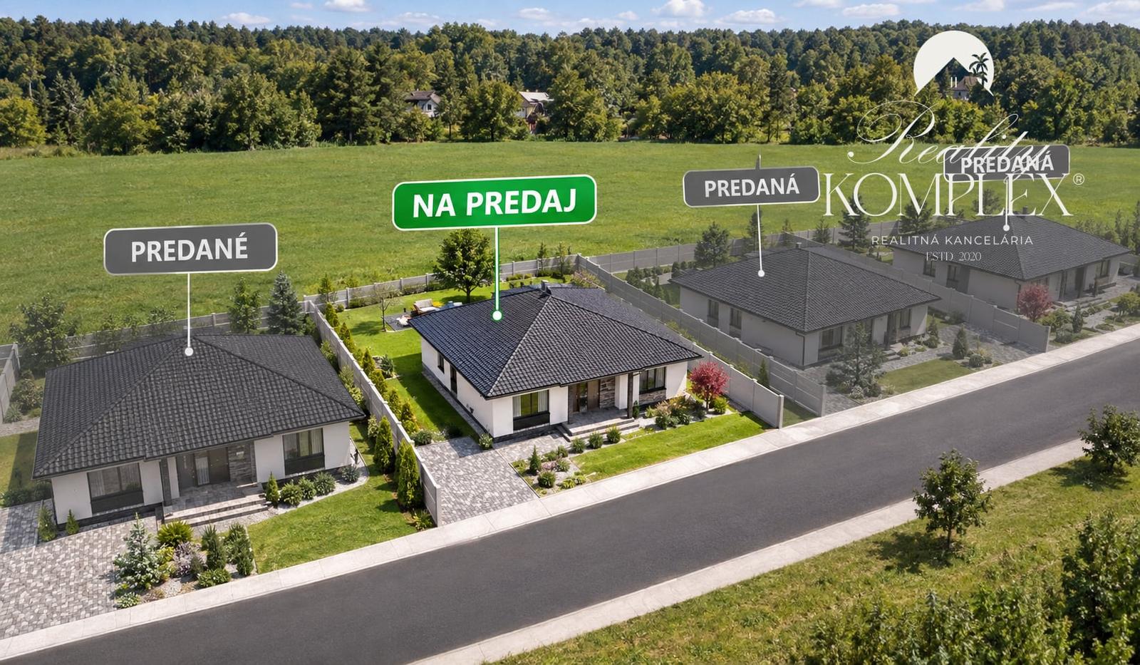 Reality KOMPLEX s.r.o. Vám ponúka na predaj nízkoenergetickú novostavbu – rodinný dom vo výstavbe v obci Svätý Peter