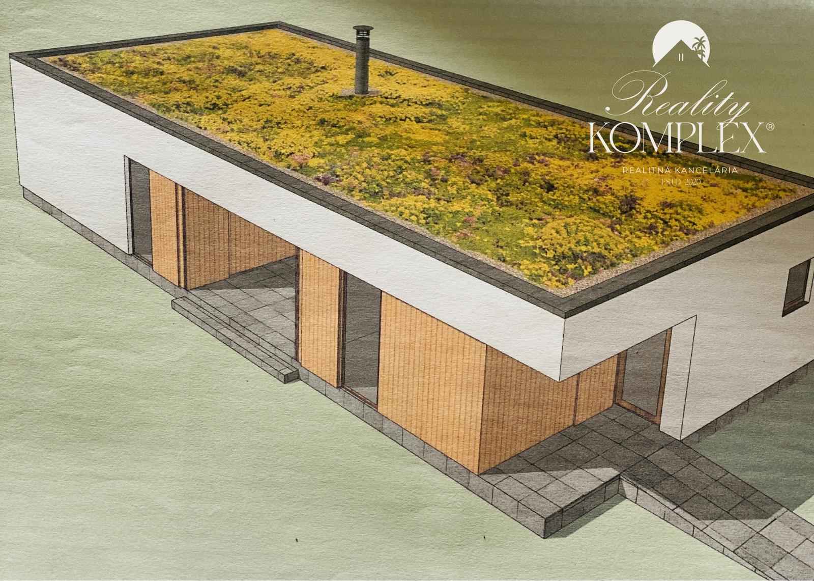 Reality KOMPLEX s.r.o Vám ponúka na predaj moderný nízkoenergetický drevodomov na pozemku s rozlohou 2395 m2.