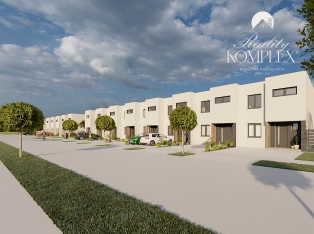 Exkluzívne iba u nás Vám Reality KOMPLEX s.r.o., ponúka na predaj NOVOSTAVBY v radovej výstavbe v atraktívnej a vyhľadávanej časti mesta Veľký Meder.