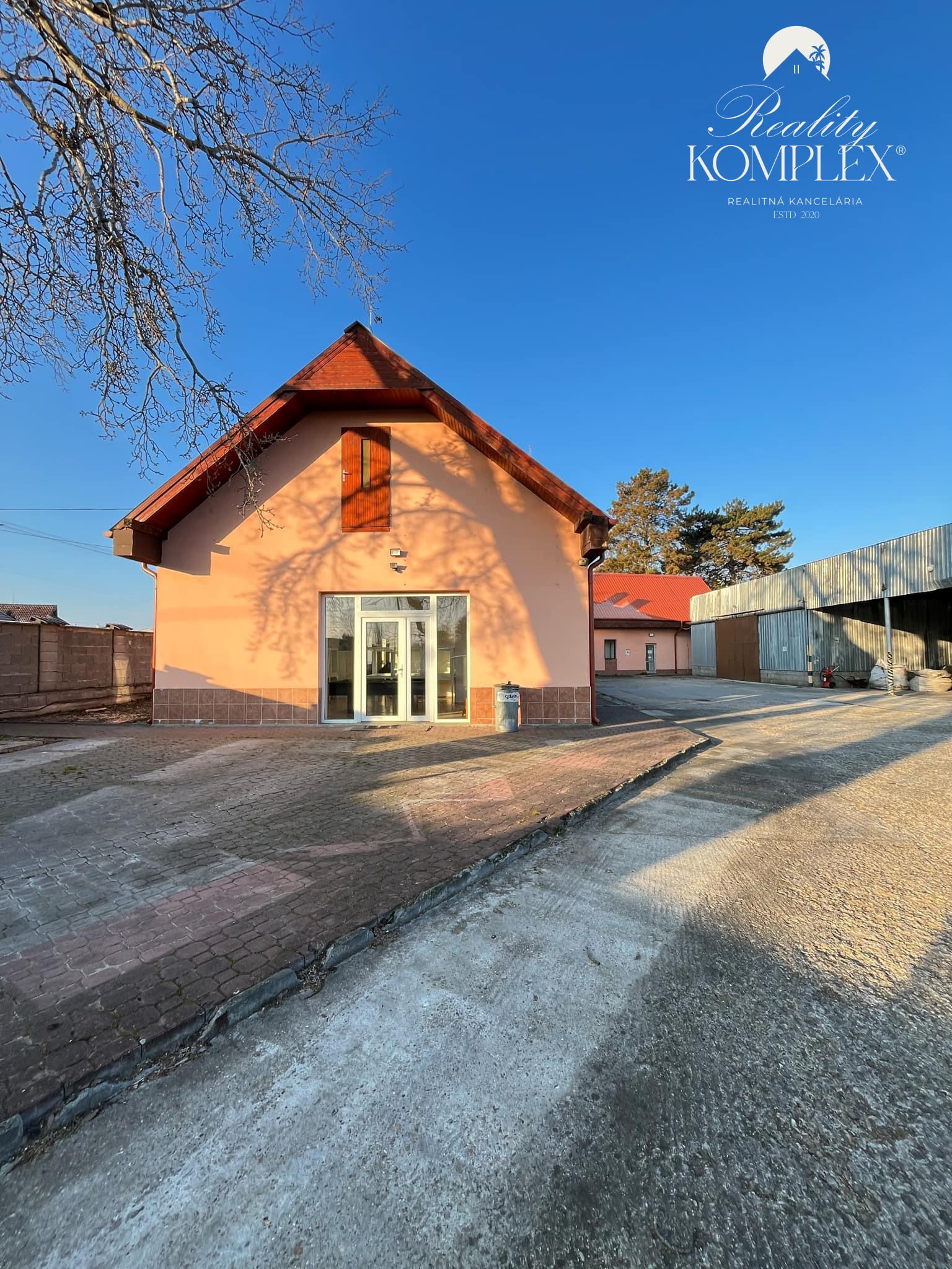 Reality KOMPLEX s.r.o. Vám ponúka na predaj PRIEMYSELNÝ AREÁL V KOMÁRNE, ČASŤ NOVÁ STRÁŽ